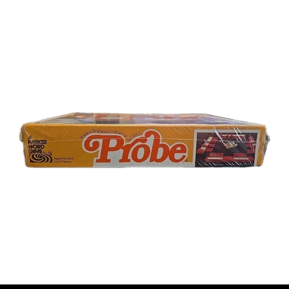 Vintage Probe Board Game Parker Brothers Game Of Words 202 1976 Sealed - Picture 2 of 6